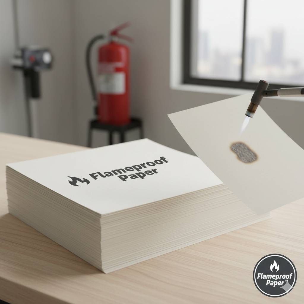 Flameproof Paper